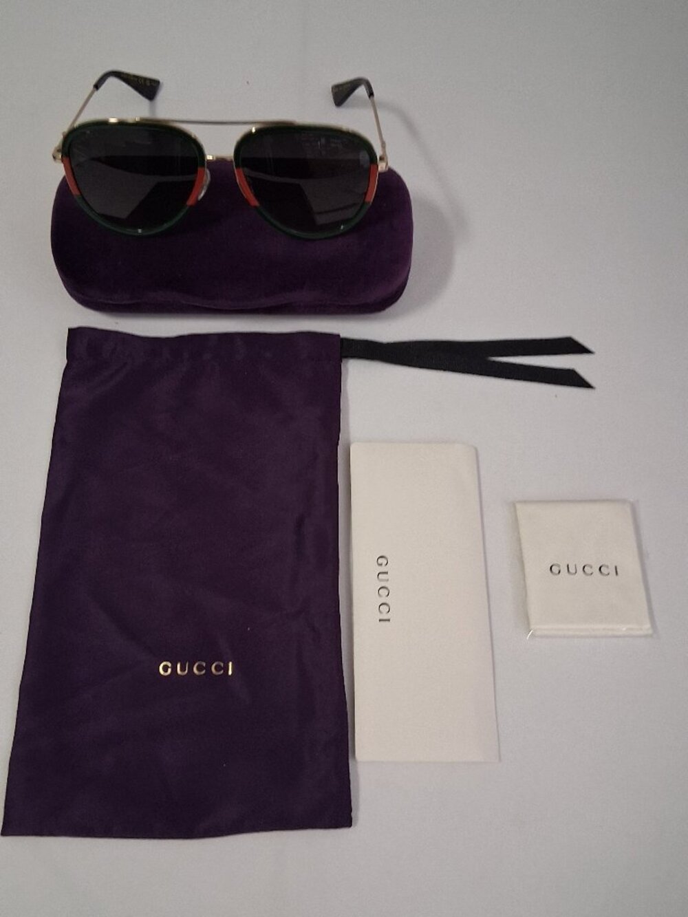 Gucci GG0062S 003 Sunglasses – Size 57-17-140 {0028}